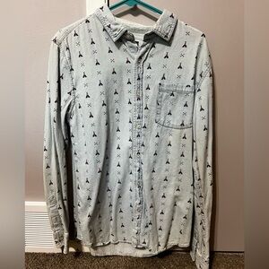 Men’s button down shirt